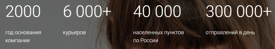 Преимущества от ТК СДЭК